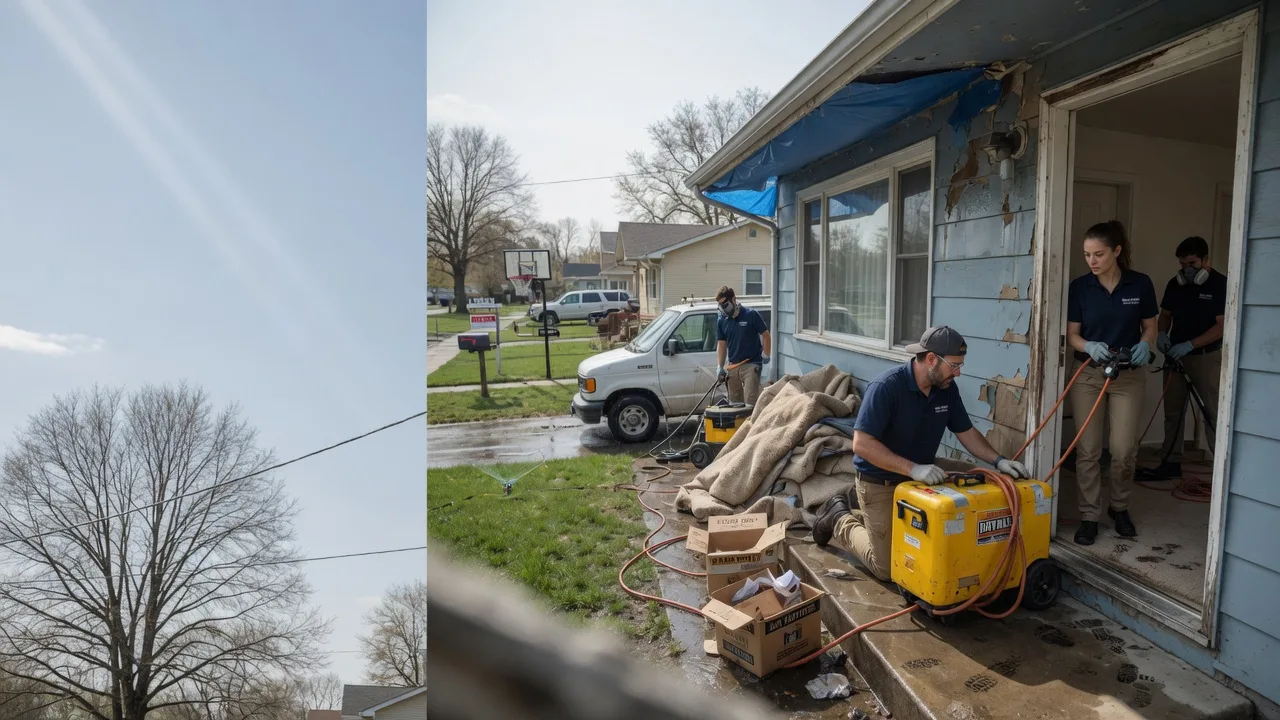 Basement Flood Cleanup in Mud Butte, SD near me